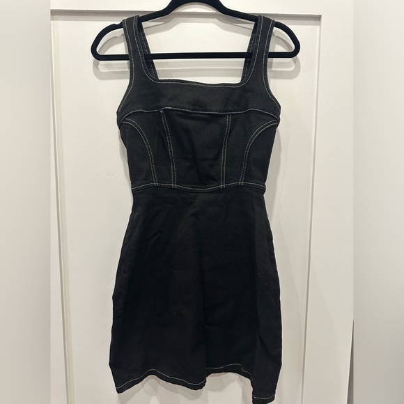 Reformation Davies Bustier Denim Mini Dress - Picture 3 of 4